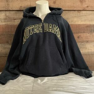 Steve & Barry's Navy Blue Notre Dame Hoodie